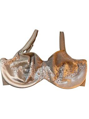 Soma Stunning Support Unlined Underwire  Minimizer Bra Nude Beige 34DDD